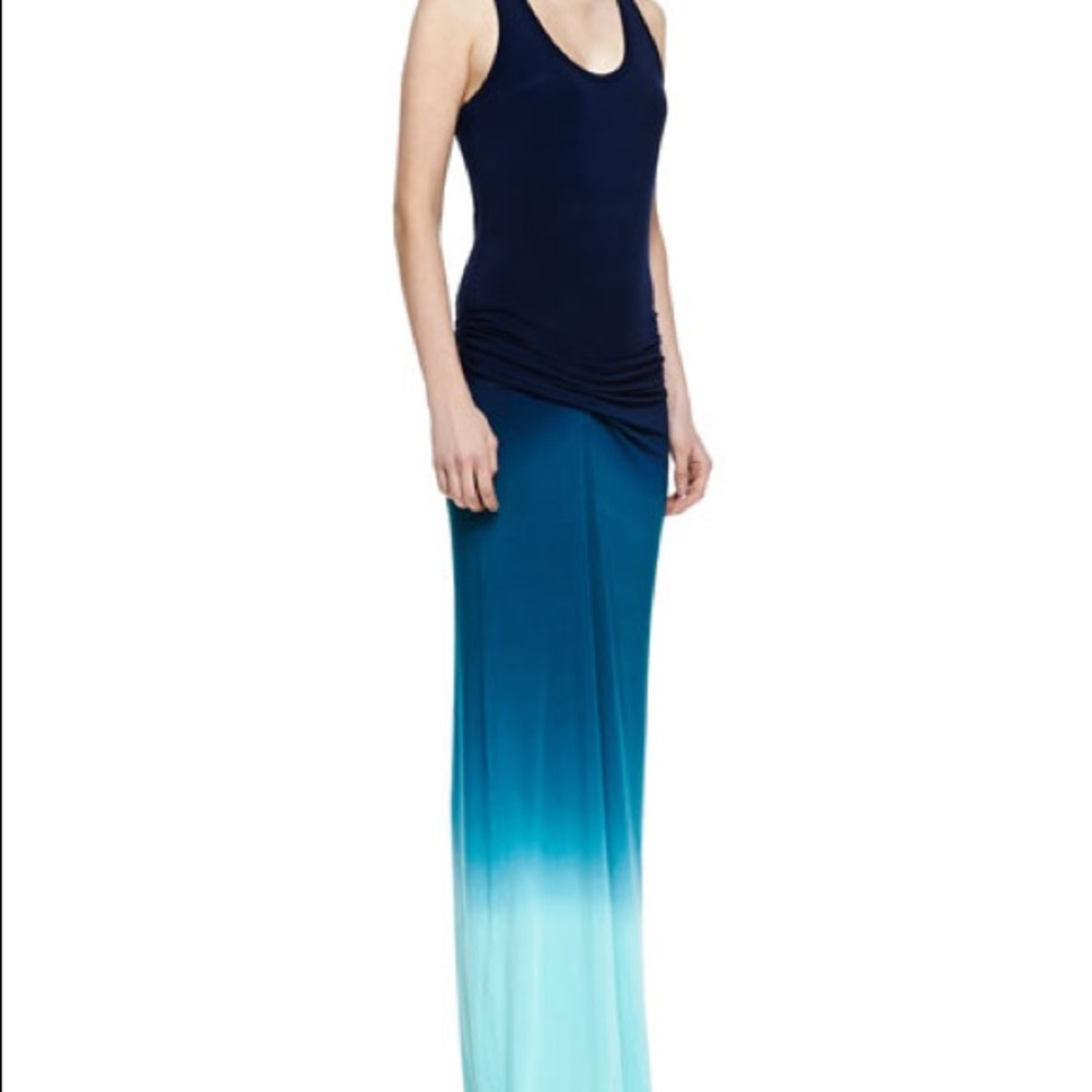 Young Fabulous & Broke blue ombré maxi dress